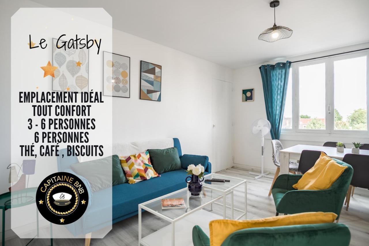 Le Gatsby - 3 Chambres - Centre-Ville Troyes Zewnętrze zdjęcie