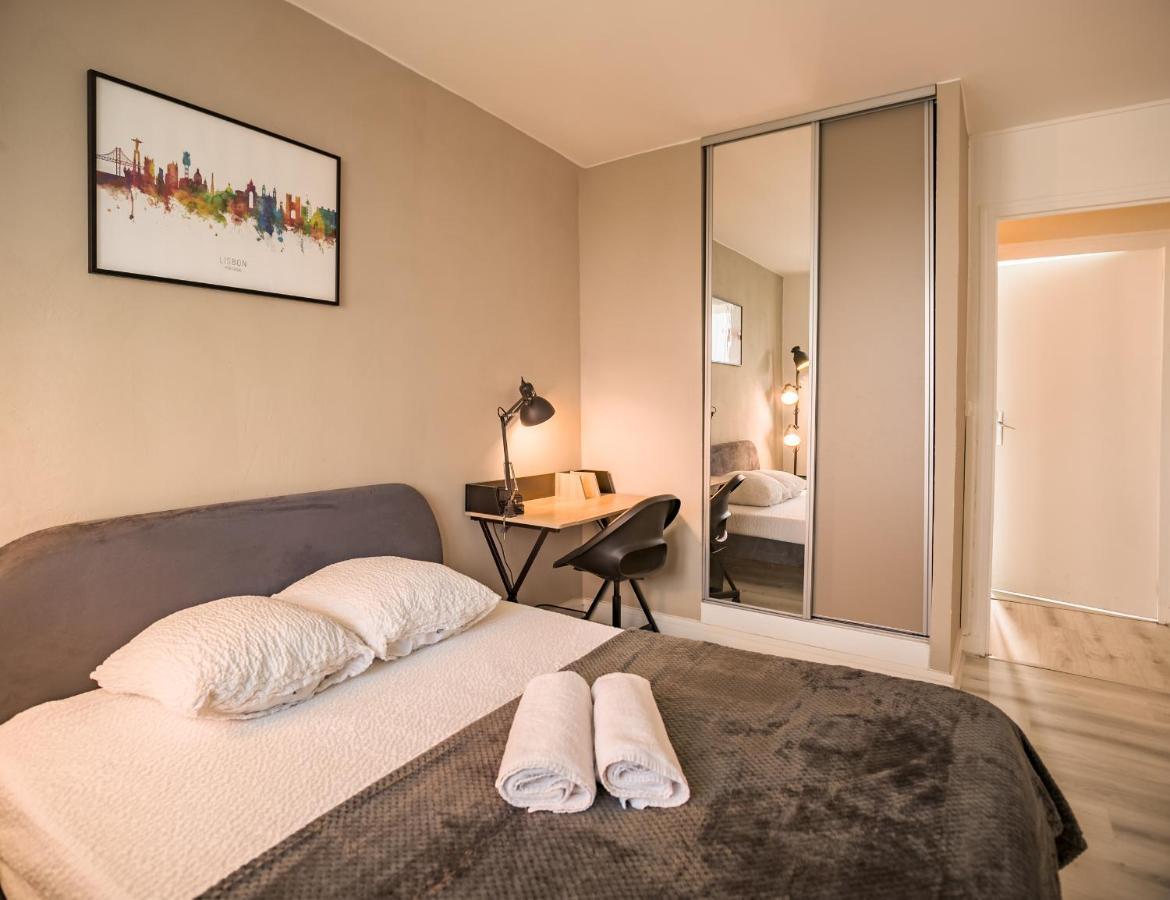 Le Gatsby - 3 Chambres - Centre-Ville Troyes Zewnętrze zdjęcie